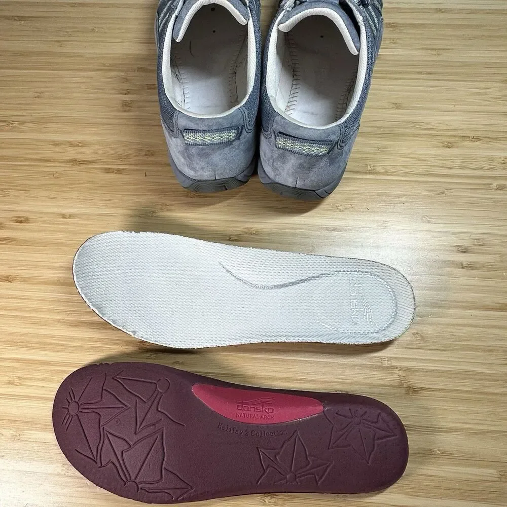 Dansko Harlyn Light Blue Slip-on Sneaker Size 37 Women Athleisure Occupational - Picture 9 of 9